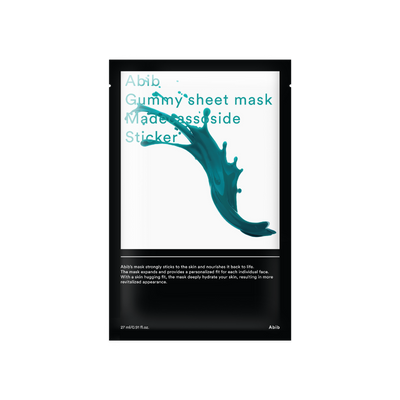 ABIB Gummy sheet mask Madecassoside Sticker (10pcs) - BAZZAAL BOX