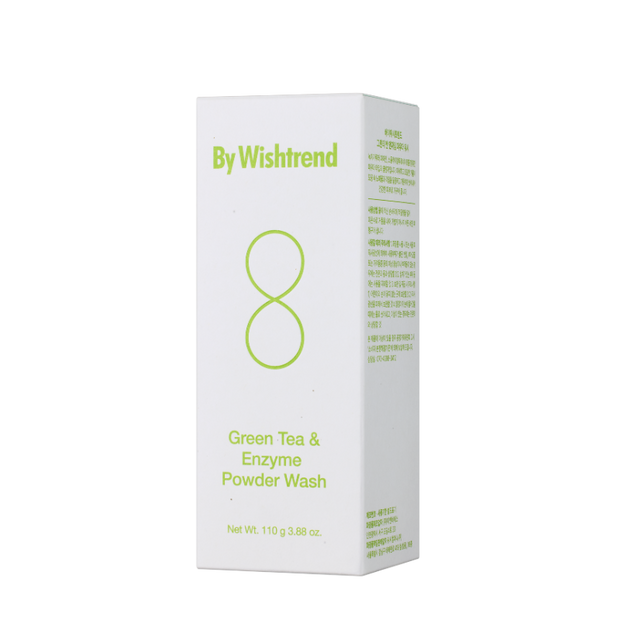 BY WISHTREND Green Tea & Enzyme Powder Wash 3.88 oz - BAZZAAL BOX