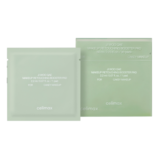 CELIMAX JI.WOO.GAE Makeup Retouching Booster Pad (30 pads) - BAZZAAL BOX