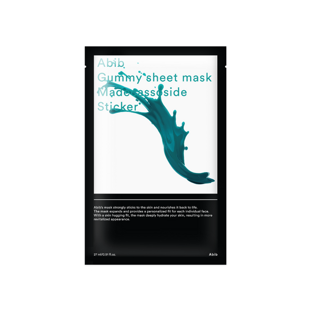 ABIB Gummy sheet mask Madecassoside Sticker (10pcs) - BAZZAAL BOX